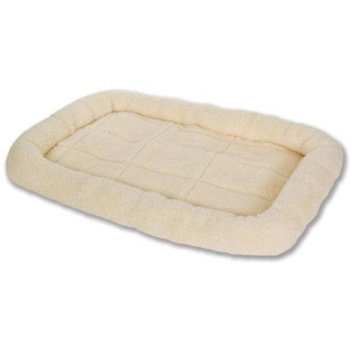 Pet Lodge Plush Fleece Pet Bed for Dogs & Cats - M31W - Medium (29") - Cream - 3