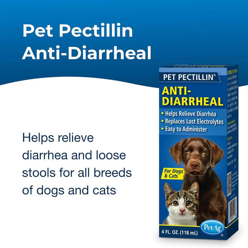 PET Pectillin, 4 oz – Diarrhea Relief for Cats and Dogs with Pectin & Kaolin - B7ZL - Vanilla - 4 oz - 2