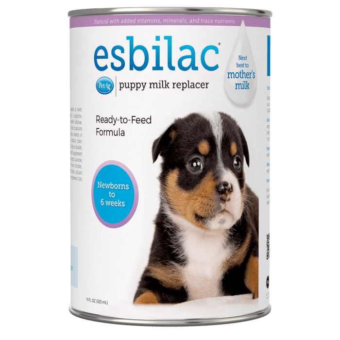 PetAg Esbilac Puppy Milk Replacer Liquid Supplement, Ready - to - Feed Formula with Vitamins - B7E4 - Liquid - 11 oz - 1 - 10