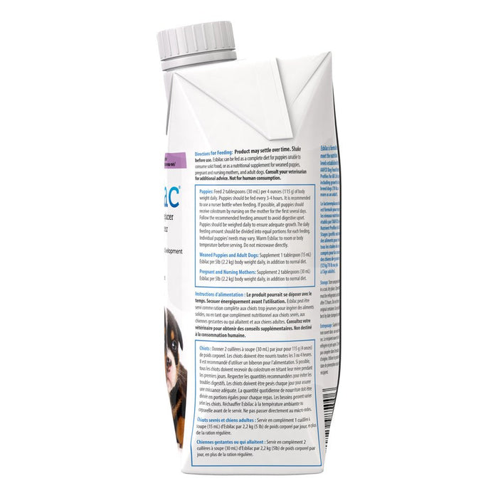 PetAg Esbilac Puppy Milk Replacer Liquid Supplement, Ready - to - Feed Formula with Vitamins - B7ZN - Liquid - 16 oz - 1 - 4
