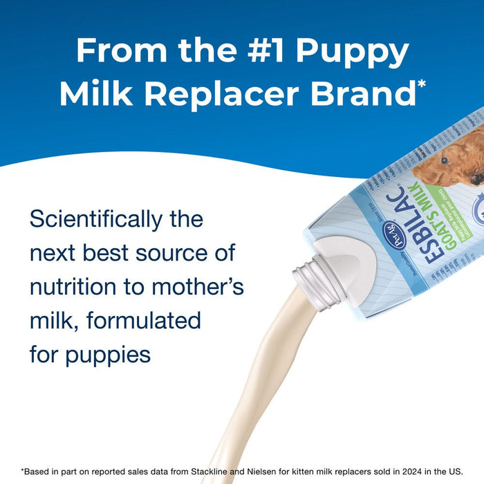 PetAg Goat's Milk Esbilac Puppy Milk Replacer Liquid for Puppies, 16 oz - For Sensitive Stomachs - B7ZX - Liquid - 16 oz - 1 - 8