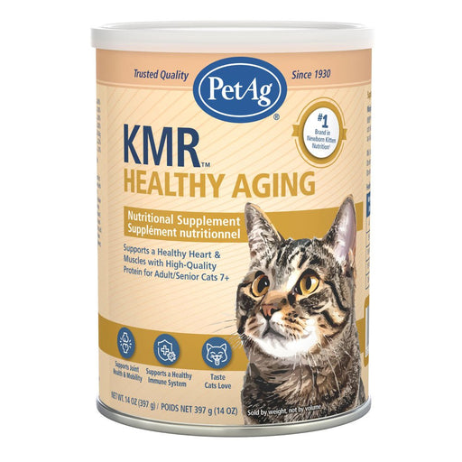 PetAg KMR Healthy Aging Powder for Adult & Senior Cats, 14 oz - B7ZV - Powder - 14 oz - 1 ct - 1