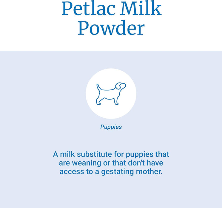 PetLac Powder Milk Food for Puppies, 300 g - Jeffers - Animal Health & Wellness > Vitamins & Supplements