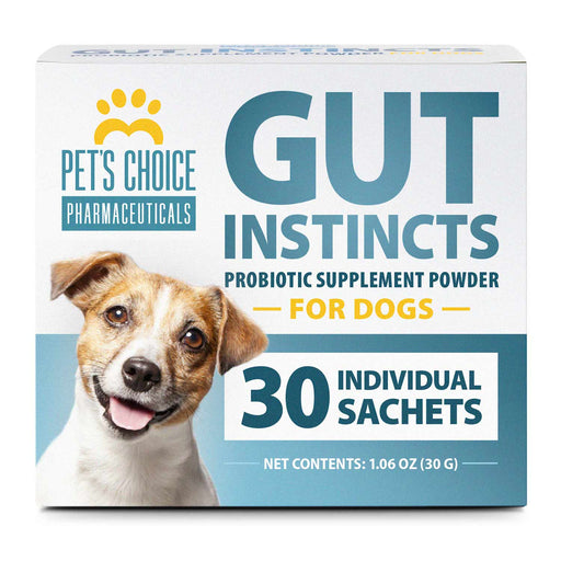Pet's Choice Gut Instincts Probiotic Powder Packets for Dogs – Daily Digestive & Immune Support, 30 Count - 015PC-ZVG - Chicken Liver - 30 ct - 1