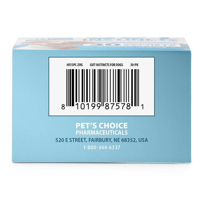 Pet's Choice Gut Instincts Probiotic Powder Packets for Dogs – Daily Digestive & Immune Support, 30 Count - 015PC-ZVG - Chicken Liver - 30 ct - 4