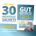 Pet’s Choice Gut Instincts Probiotic Supplement for Cats, Digestive & Immune Support, 30 Powder Packets, Made in USA - 015PC-ZVH - Chicken Liver - 30 ct - 5