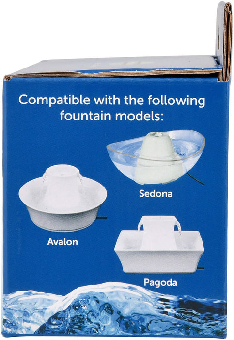 PetSafe Pagoda Fountain (& Replacement Filters) - Jeffers - Animal & Pet Supplies > Pet Bowls, Feeders & Waterers