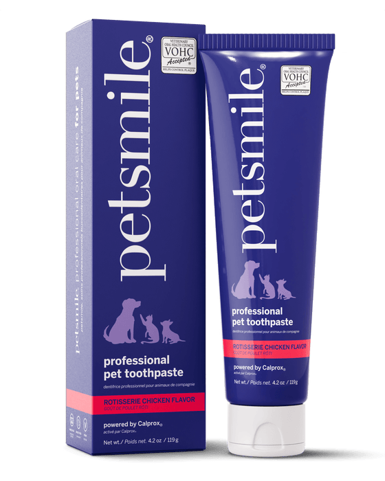 Petsmile Professional Pet Toothpaste - PST4 - Rotiserrie Chicken - 4.2 Oz - 3