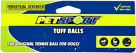 Petsport Tuff Balls Durable Non - Toxic Dog Tennis Balls - UKB1 - 4"D - 1 ct - 5