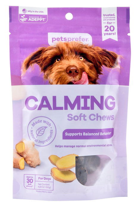 PetsPrefer Calming Soft Chews w/ ADEPPT - Jeffers - Animal Health & Wellness > Vitamins & Supplements