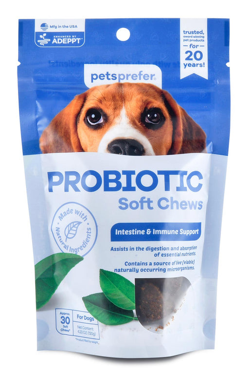 PetsPrefer Probiotic Soft Chews w/ ADEPPT - Jeffers - Animal Health & Wellness > Vitamins & Supplements