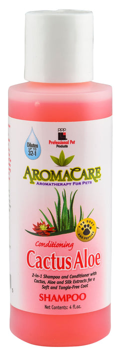 AromaCare Cactus Aloe 2-in-1 Shampoo & Conditioner - 4 oz Cactus Aloe 2-in-1 Shampoo & Conditioner  