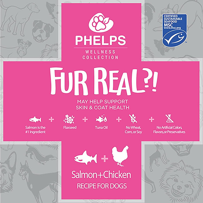 Phelps Wellness Keep Calm and Canine On! Flavor Salmon & Chicken