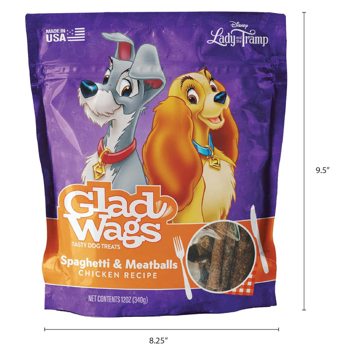 Disney Glad Wags 12oz Flavor Spaghetti & Meatballs