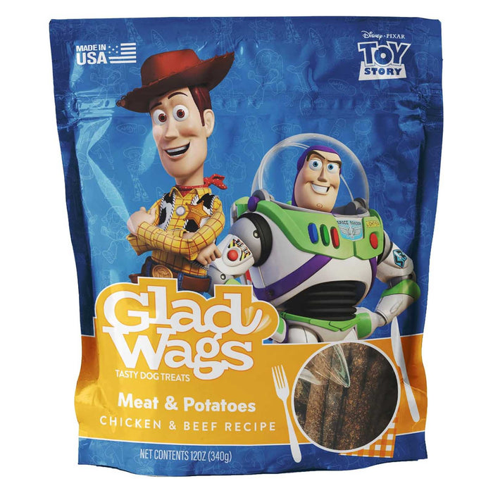 Disney Glad Wags 12oz Flavor Meat & Potatoes