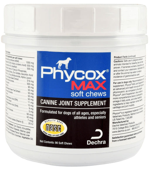 Phycox MAX Soft Chews, 90 count - Jeffers - Animal Health & Wellness > Joint Health