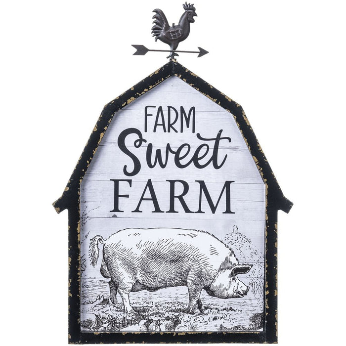 Pig Barn Sign - Jeffers - Home Goods & Gifts > Home Decor and Candles for Home Improvement