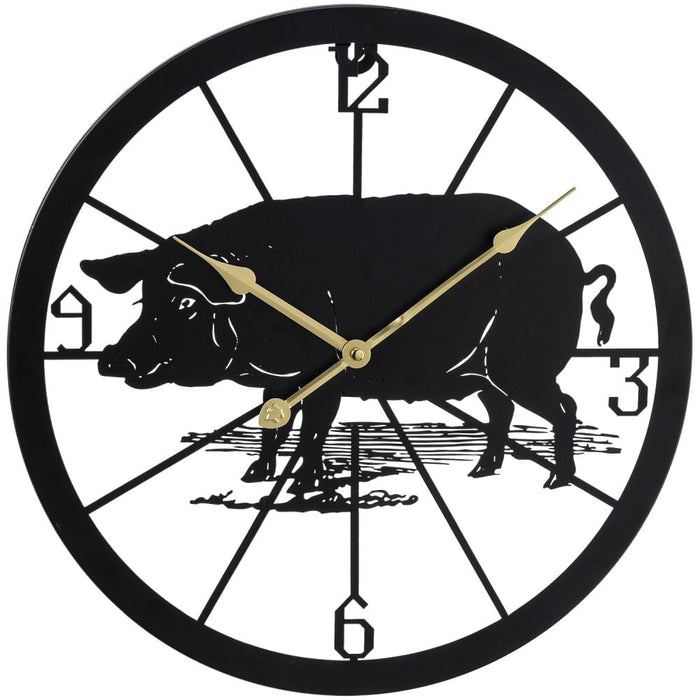 Pig Wall Clock - Jeffers - Home Goods & Gifts > Home Decor and Candles for Home Improvement