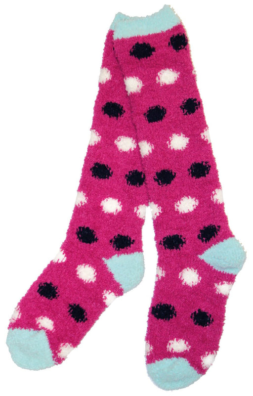 Pink Dot Softie Socks - Jeffers - Women > Accessories, Jewelry, Handbags