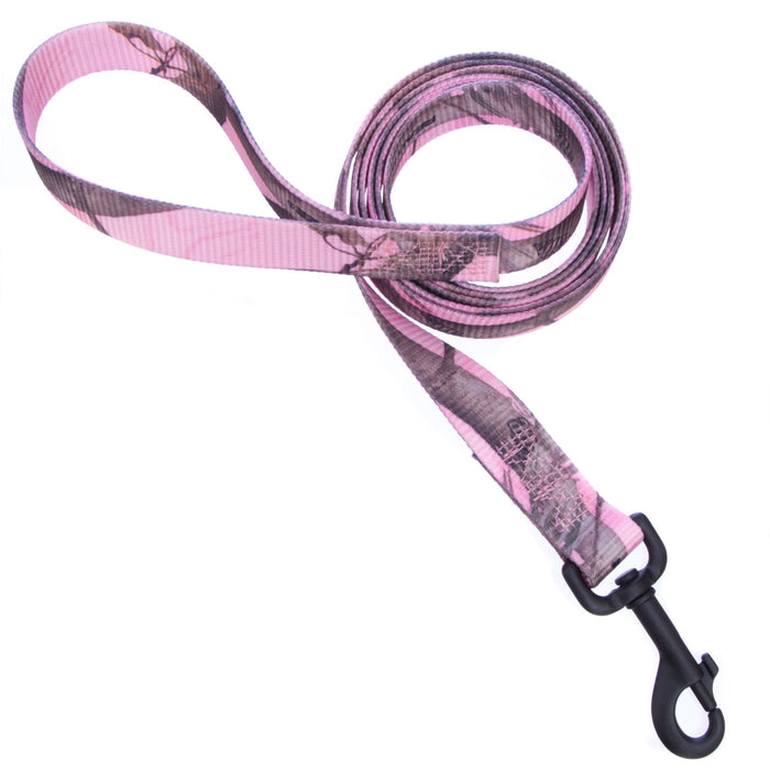 Pink Realtree AP Camo Lead, 72' - Jeffers - Dog Supplies > Dog Apparel > Dog Collars, Harnesses, & Leashes