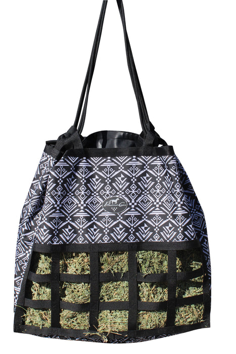 Professional's Choice Scratch Less Hay Bag - Black Aztec  