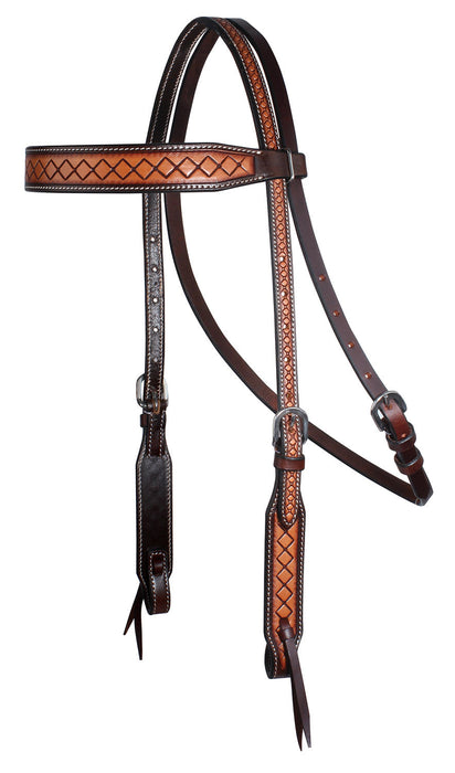 Professional's Choice Crosshatch Browband Headstall -   