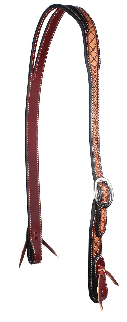 Professional's Choice Crosshatch Split Ear Headstall -   