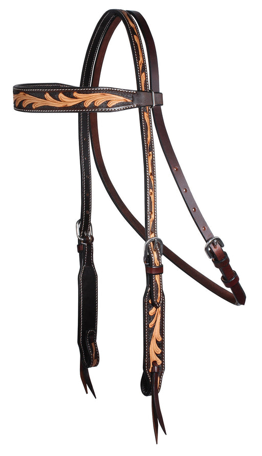 Professional's Choice Floral Browband Headstall -   