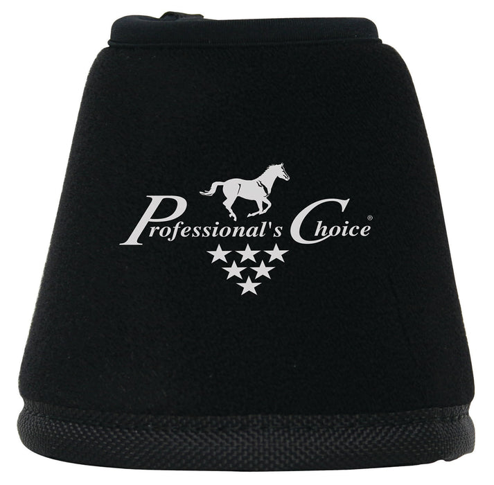 Professional's Choice Quick-Wrap Black Bell Boots - Large  