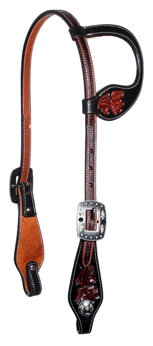 Professional's Choice Floral One-Ear Headstall -   