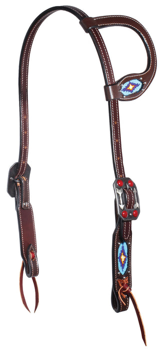 Professional's Choice Beaded One-Ear Headstall -   