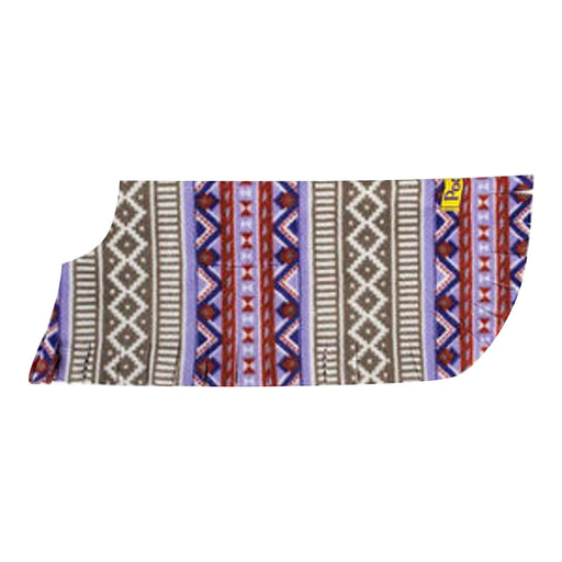 Plaid Dog Poncho - KL224 - Aztec Purple - Extra Small - 2