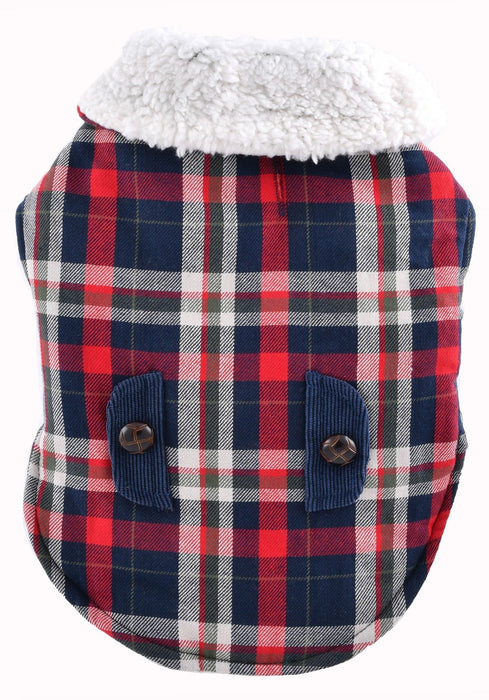 Plaid Walking Dog Coat - Jeffers - Dog Supplies > Dog Apparel