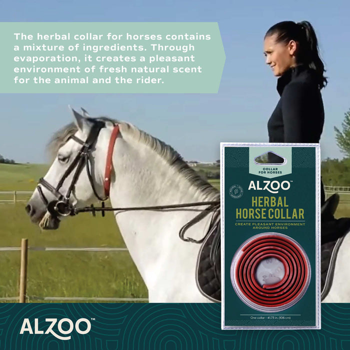 Plant - Based Herbal Fly Collar for Horses - 7VWK - 4
