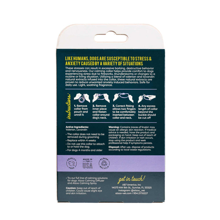Plant - Based Natural Calming Collar for Dogs - 7VWQ - 3