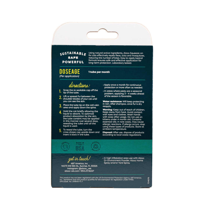 Plant - Based Natural Flea & Tick Cat Collar - 7VW7 - 3