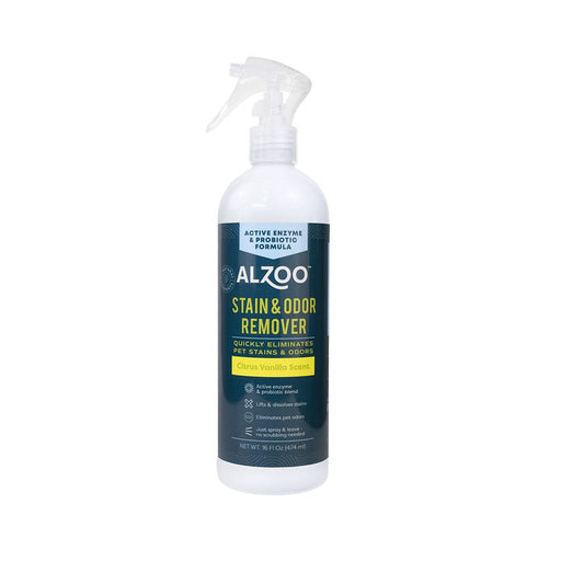 Plant - Based Stain & Odor Remover with Active Enzymes & Probiotic Scented Spray - 7VWZ - Citrus Vanilla - 16 oz - 5