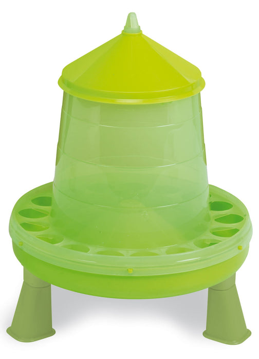 Plastic Hanging Chicken Feeder with Legs, 17 lb - GAUBE - 17 lbs - 1