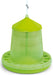 Plastic Hanging Feeders for Chickens & Poultry - GAUBG - 4 lb - Lime Green - 2
