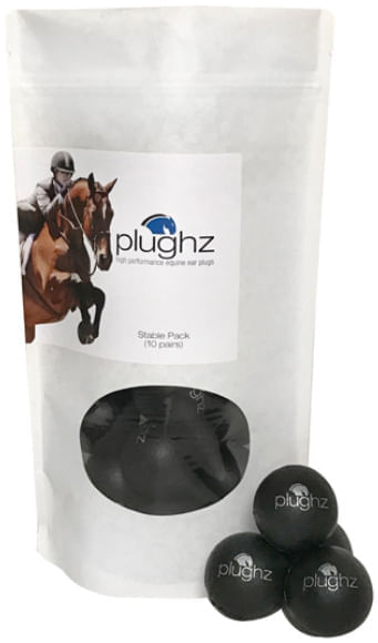 Plughz Equine Ear Plugs - FPSA - Horse - 10 Pairs - 1
