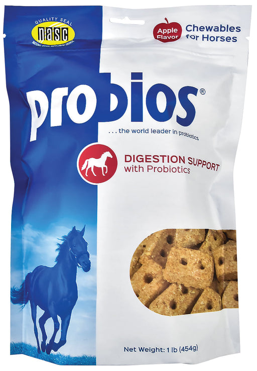 Probios Digestion Support Horse Treats, 1 lb - Apple Flavor Probios Horse Treats, 1 lb  