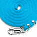Poly Lead Rope with Bull Snap - BYC6 - Turquoise - 9