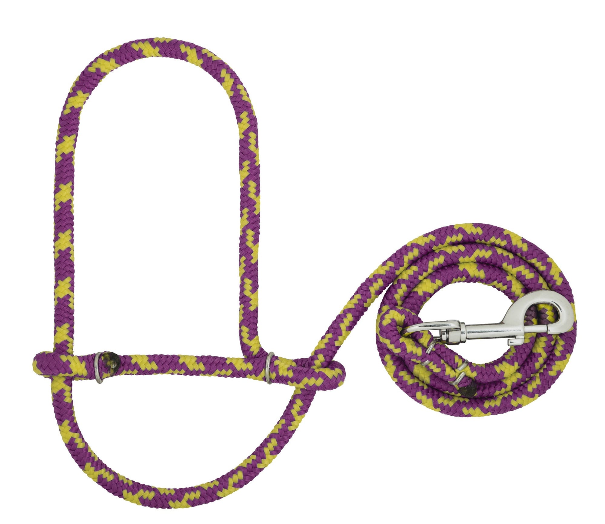 Sheep Rope Halter Poly Rope Sheep Halter and Lead with Snap, 52