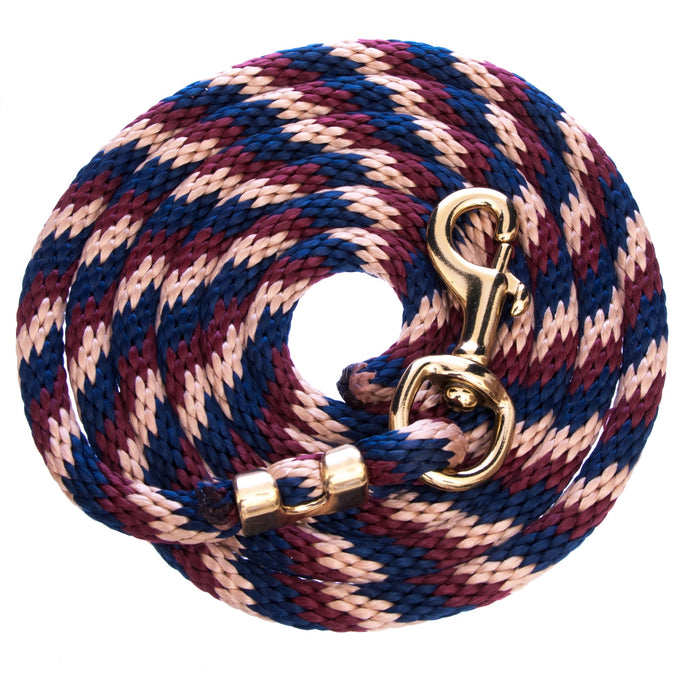 Poly Twisted Lead Ropes, 10' - Jeffers - Horse Supplies > Horse Tack > Horse Leads