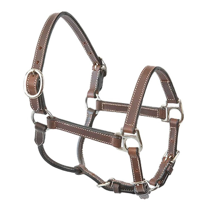 Pony Leather Halter - BUFWE - Brown - Pony - 1