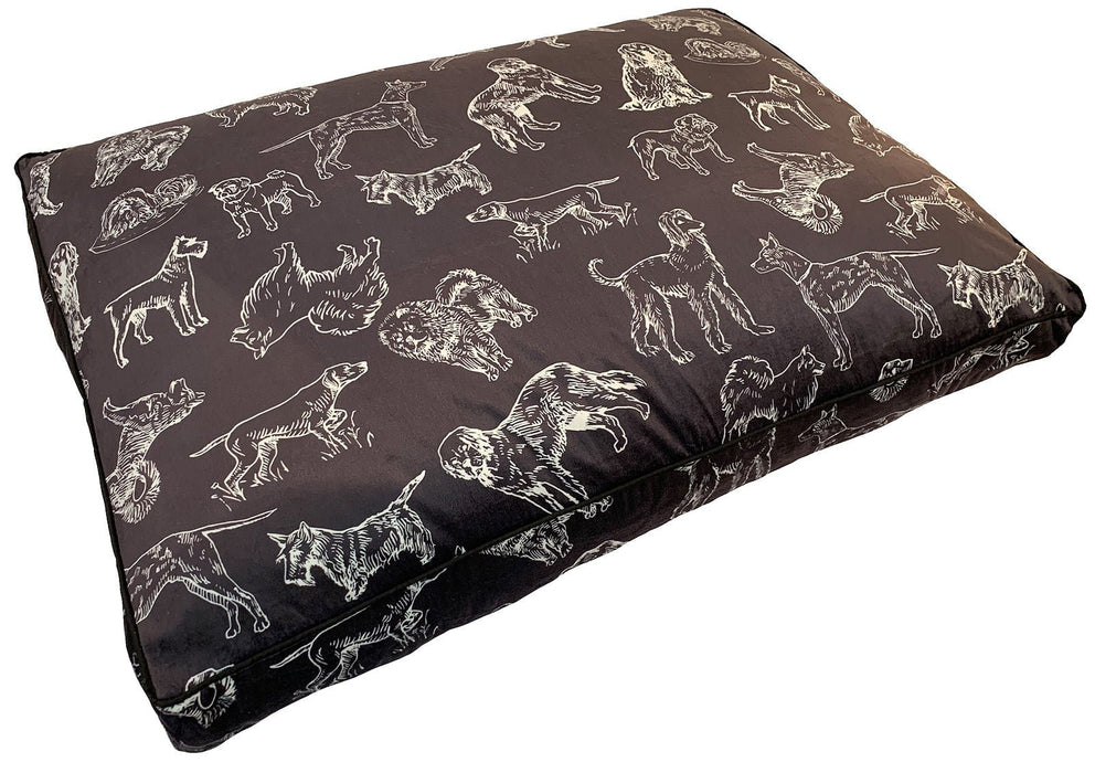 Pooch Pen Printed Fleece Pet Bed Cover (36' x 27') - Jeffers - Dog Supplies > Dog Beds