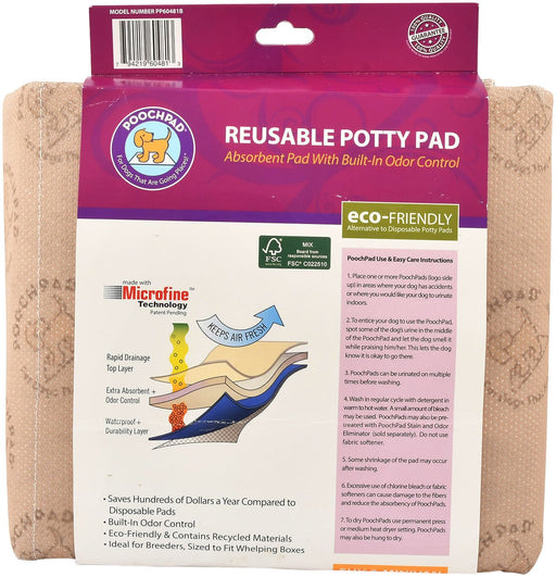 PoochPad Giant Reusable Potty Pad, 48' x 60' - Jeffers - Animal & Pet Supplies > Pet Training Aids