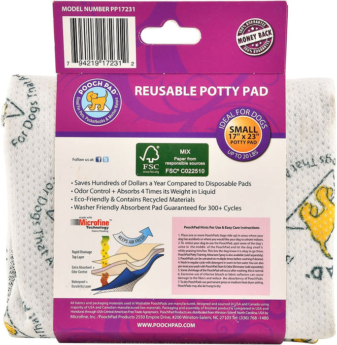 PoochPad - The Original Reusable Potty Pad - Jeffers - Animal & Pet Supplies > Pet Training Aids