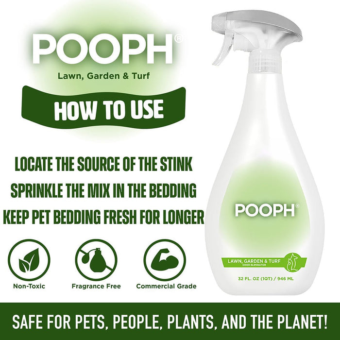 Pooph Lawn, Garden & Turf Odor Eliminator - Jeffers - Animal & Pet Supplies > Pet Odor & Stain Removers