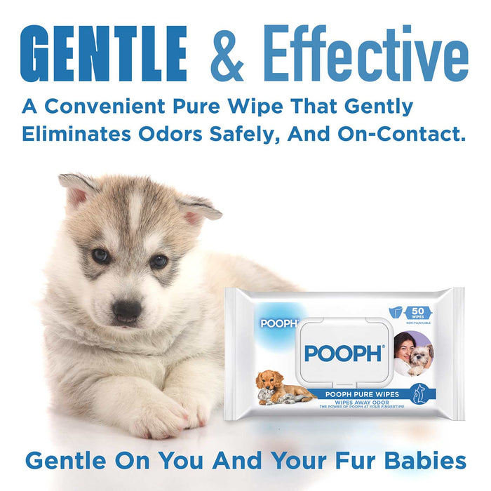 Pooph Pet Wipes Pack, 50 ct - PH2F - 50 ct - 4